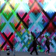 Houston Bowery Art Wall