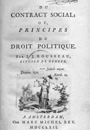 Über Den Gesellschaftsvertrag (Jean-Jacques Rousseau)
