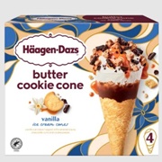 Butter Cookie Cone Vanilla