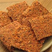 Homemade Sun-Dried Tomato and Basil Crackers