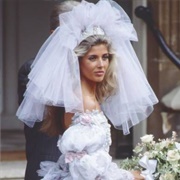 Tall Headpiece and Veil