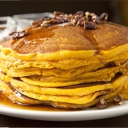 Pecan Pumpkin Pie Pancakes