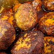 Moroccan Spiced Fishcake