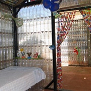 Ecological Plastic Bottle House