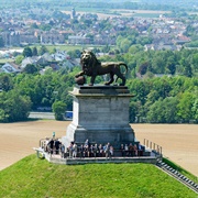 The Lion's Mound at Waterloo, Belgium