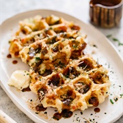 Waffle With Wasanbon Blossoms