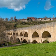 Tauber Bridge, Rothenburg Ob Der Tauber, Germany