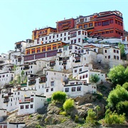 Thiksey Monastery, India