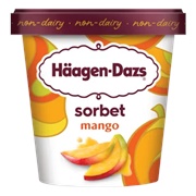 Nondairy Mango Sorbet