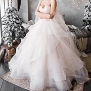 Tulle Skirt Wedding Dress