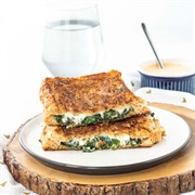 Spinach and Feta Grilled Cheese