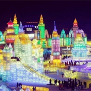 Harbin International Ice & Snow Sculpture Festival, China