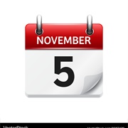 November 5