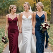 Dark Wedding Colors (Like Burgundy, Navy)