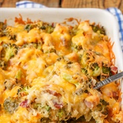 Ham, Potato and Broccoli Casserole