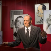Animatronic Lyndon Baines Johnson