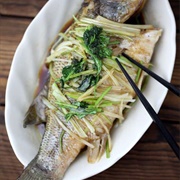 Steamed Perch