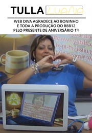 Web Diva Agradece Ao Boninho E Toda a Produção Do Bbb12 Pelo Presente De Aniversário 1º! (2012)