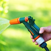 Use a Shut-Off Nozzle on Your Water Hose