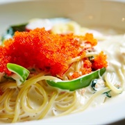 Flying Fish Roe Pasta