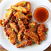 Bolivian Rainbow Chile Chicken Strips
