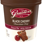 Graeter's Black Cherry Chocolate Chip Ice Cream