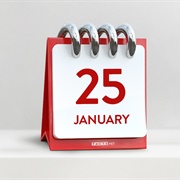 January 25
