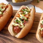 Italian Sausage Hot Dog With Soutwest Sauce (Southwest Sausage)