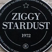 Ziggy Stardust Plaque