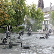 Tinguely Fountain, Switzerland