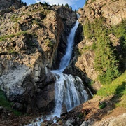 Burkhan Bulak Waterfall, Kazakhstan