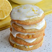 Iced Soft Lemon Cookie