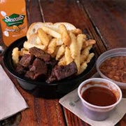 Burnt End Crinkle Cut Fries