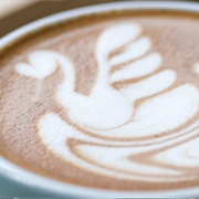 New England Roast Coffee Latte