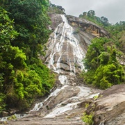 Jelawang Waterfall, Dabong, Malaysia