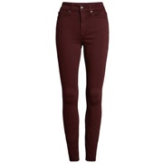 Skinny Jeans Dark Red