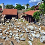 Mausoleum at Halicarnassus Ruins, Turkey