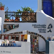 Atlantis Books, Santorini, Greece