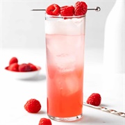 Raspberry Gin Fizz