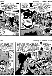 Batman and Robin Newspaper Strip (Bob Kane)