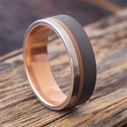 Mixed Material Wedding Bands