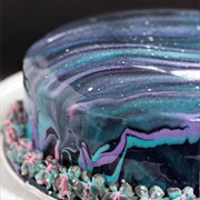 Mirror Glaze Cake