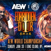 Swerve Strickland V Will Ospreay AEW/NJPW Forbidden Door 2024