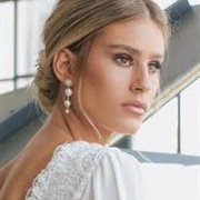 Dangly Pearl Earrings for Bride