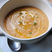 Potato, Celeriac, and Carrot Soup