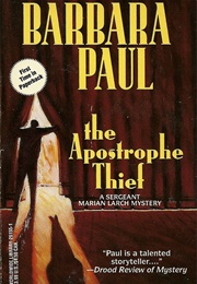 The Apostrophe Thief (Barbara Paul)