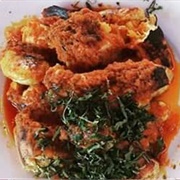 Roasted Yam and Fish