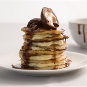 Pancakes With Cadbury Creme Eggs (Pancakes With Cremebury Eggs)
