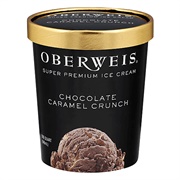 Oberweis Chocolate Caramel Crunch Ice Cream