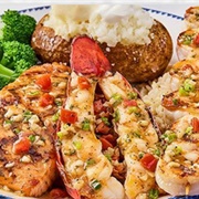 Grilled Lobster, Shrimp and Salmon